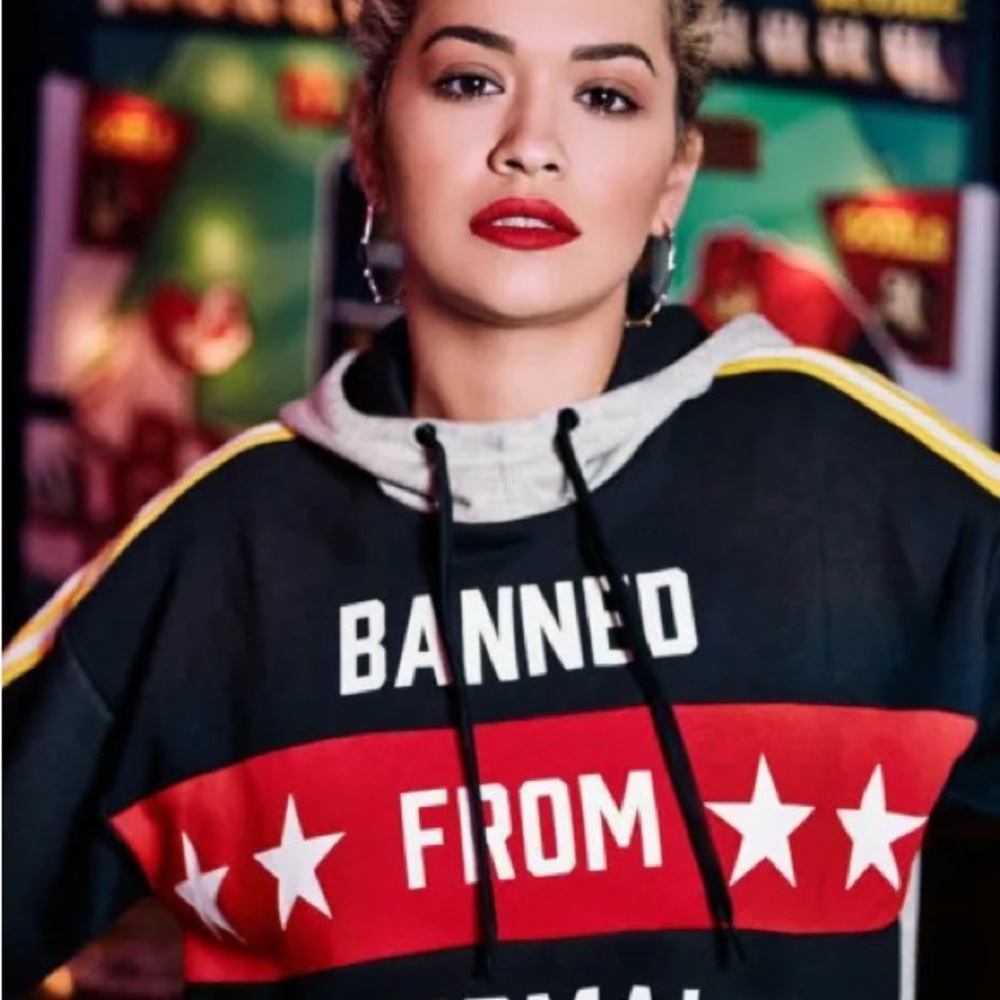 Adidas X Rita Ora Banned From Normal Hoodie